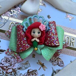Little Mermaid Hair Bow